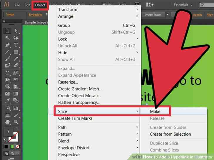 Image intitulee Ajouter un lien Hypertexte dans Illustrator Etape 16